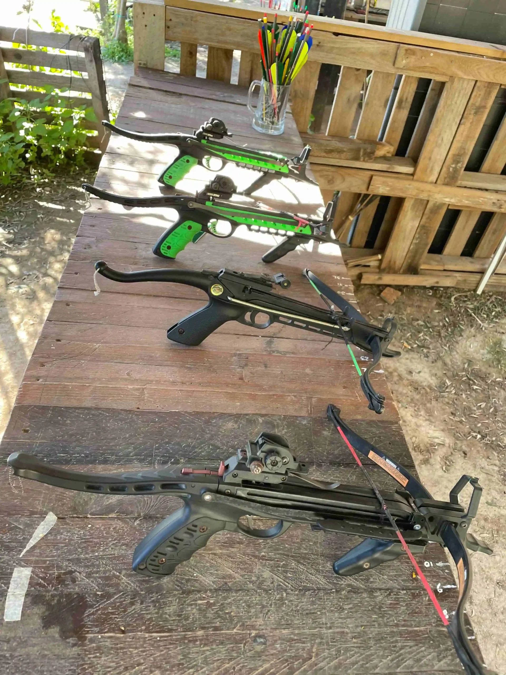 Crossbow shooting experience at AIM Malta